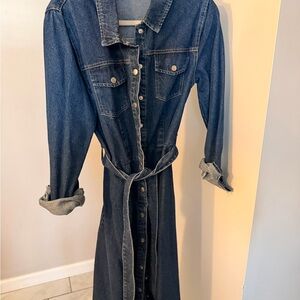 Lulu's Classic Blue Denim Shirt